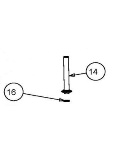 Tubo Centrale e Oring per Cioccolatiera Modello LOLA3 di Spm