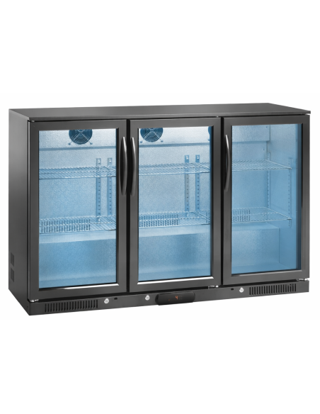 Frigo Bevande Retrobanco Orizzontale 3 Porte Battenti - AK291BB