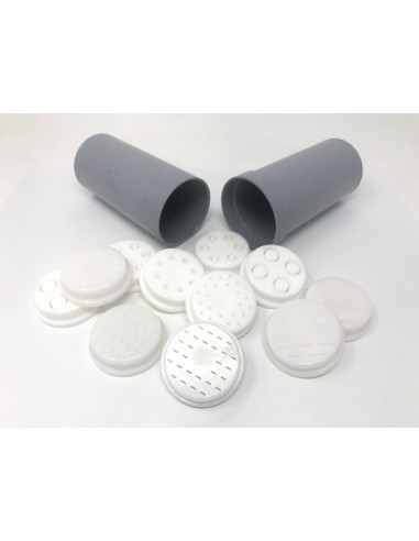 Torchio Elettrico Per Pasta Fresca Elica in Resina 450W Trafile in Dotazione