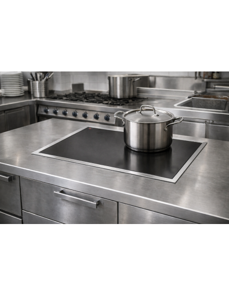 Piano Riscaldato Vetroceramica da Incasso 4 Gastronrom 1/1 - DRSWT04
