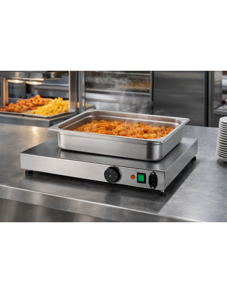 Piano Caldo da Banco per Pizza 100x50x6H cm - EPC100
