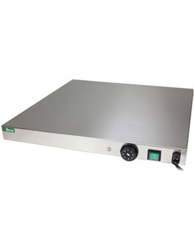 Piano Riscaldato Inox da Banco Dimensioni 50x50x6h cm - PC5050