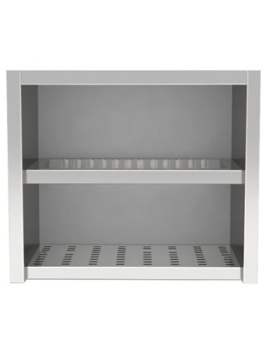 Pensile a Giorno - Base Asolata - Scolapiatti - cm 70x40x80h - PGE7/8S