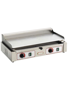 Piastra di Cottura Ghisa Piastra Singola Base Rigata - PS1010RB