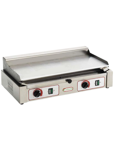 Piastra di Cottura Ghisa Piastra Singola Base Rigata - PS1010RB