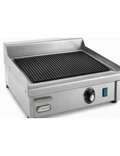 Piastra Elettrica in Vetroceramica Rigata Superficie Utile 25x25 cm