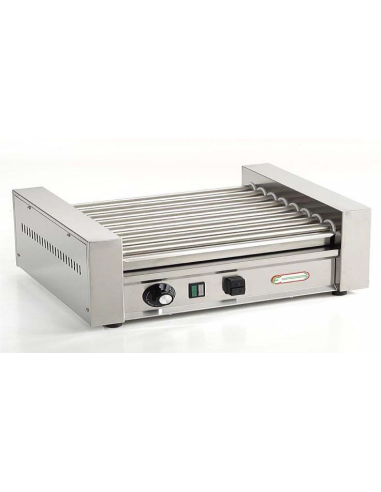 Macchina Cottura Wurstel con 8 Rulli Dimensione 540x350x200h