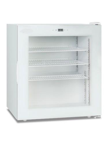 Congelatore da Banco Statico con Agitatore Bianco Capacità 88 Lt