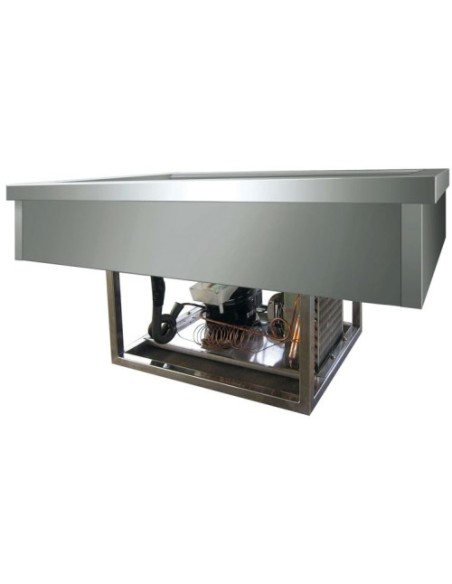 Vasca Refrigerata da Incasso 3GN 1/1 Temperatura Positiva e Negativa
