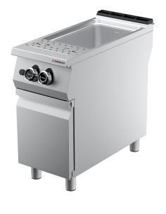 Cuocipasta a Gas Vasca Singola Capacità 40 Lt Profondità 90 cm