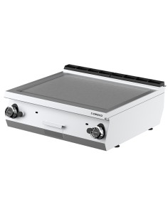 Fry Top Gas da Banco Piastra Liscia Cromata Dimensione 800x705x275