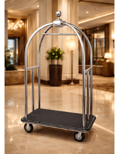 Carrello Porta Bagagli Hotel | Robusto, Elegante e Facile da Usare