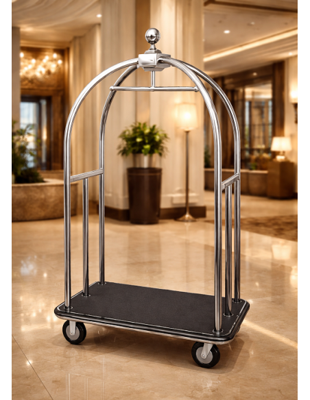 Carrello Porta Bagagli Hotel | Robusto, Elegante e Facile da Usare
