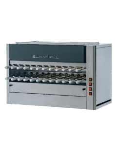 Griglia a Carbonella per Cottura Brace Bombette - 24 Spade - SPI13