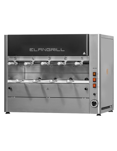 Cottura Churrasco 2 Piani 9 Spade Inox CHURRASCOCM9