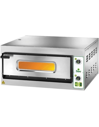 Forno Elettrico Pizza 1 Camera Cottura Illuminazione Interna - FES4