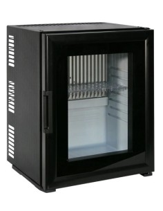 Minibar Hotel Nero Porta a Vetro Capacità 21LT Super Silenzioso