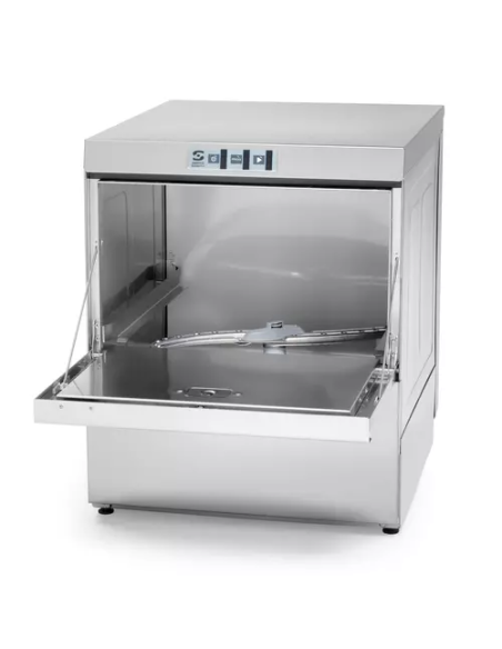 Lavabicchieri Bar Cesto Quadrato Dimensione 50x50 cm 2 Cicli Lavaggio