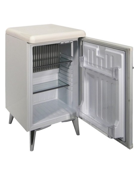 Minibar Hotel Colore Bianco Perla Linea Retrò Capacità 40 Lt