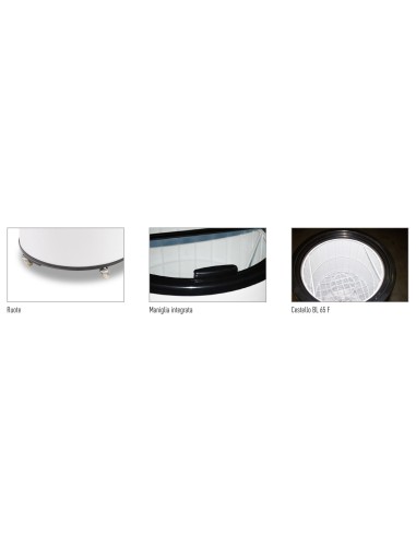 Frigorifero Pozzetto Bevande Tondo Capacità 62 Lt - BL65F