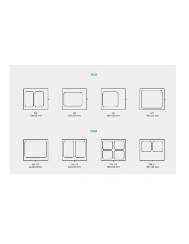 Termosigillatrice TS300 Semi Automatica Stampo Piatto 180x180 mm