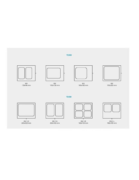 Termosigillatrice TS300 Semi Automatica Stampo Piatto 180x180 mm