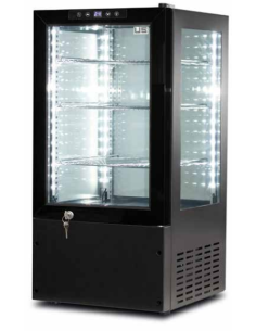 Frigorifero Bevande Sopra Banco 4 Lati Vetro Dimensione 390x410x825mm