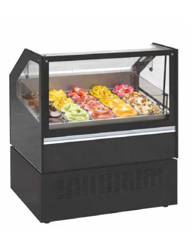Vetrina Gelato Mantecato per 7 Vaschette Dimensione 1000x765x1156h mm