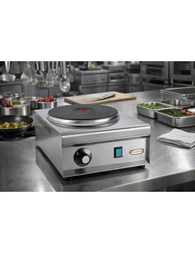 Piano Cottura Elettrico da Banco 2600 W Diametro Piastra 22 cm