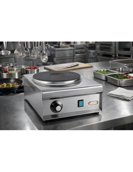 Piano Cottura Elettrico da Banco 2600 W Diametro Piastra 22 cm