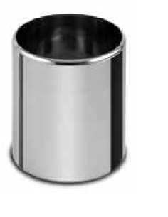 Carapina Gelato Acciaio Inox Capacità 7.5 Lt Anti Rotazionale