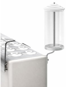 Porta Coni Deluxe Bianco Bancone Gelato COMBI, CREAM, EXCREAM