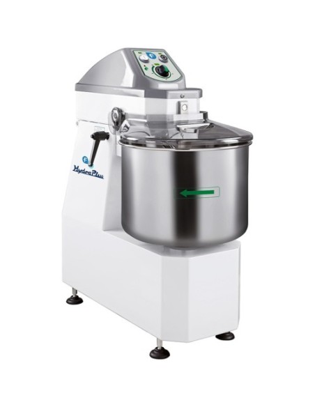 Impastatrice a Spirale Alta Idratazione Capacità 22Lt Testa Sollevabile