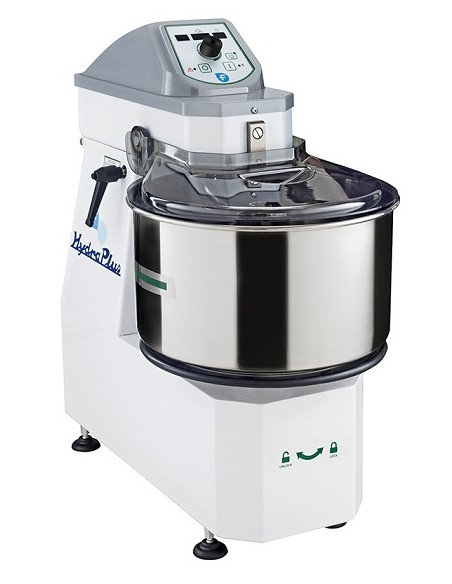 Impastatrice Spirale Alta Idratazione 12Lt Testa Sollevabile Vasca Estraibile