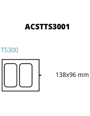 Stampo per termosigillatrice TS300 Fimar dimensione stampo 138x96 mm