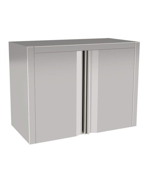 Pensile Inox Ante Battenti Ripiano Interno Dimensione 900x400x600h mm