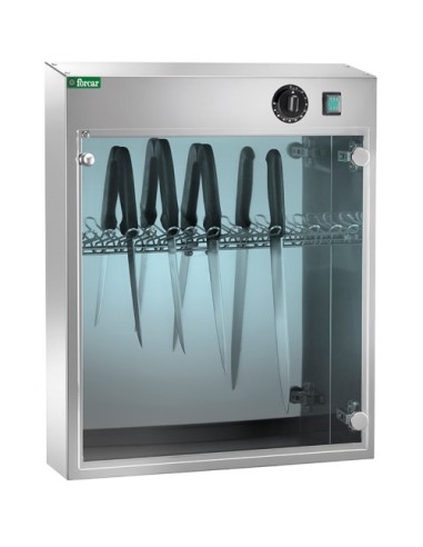 Sterilizzatore Coltelli Raggi UV - Capacità 14 Coltelli - SUV14