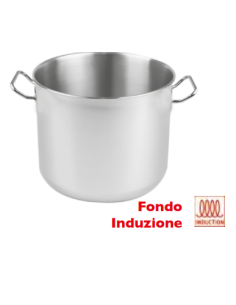 Pentola Alta con 2 Manici catering Diametro 50 Altezza 32 cm