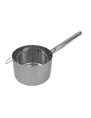 Cestello Pasta in Acciaio con Manico Rivettato Diametro 24 cm