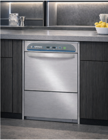 Lavabicchieri X28E 4 Cicli Lavaggio Cesto Quadrato 40x40 Altezza 270