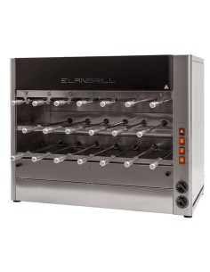 Grill Cottura Churrasco 3 Piani 20 Spade Inox - CHURRASCOCM20