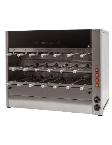 Grill Cottura Churrasco 3 Piani 20 Spade Inox - CHURRASCOCM20