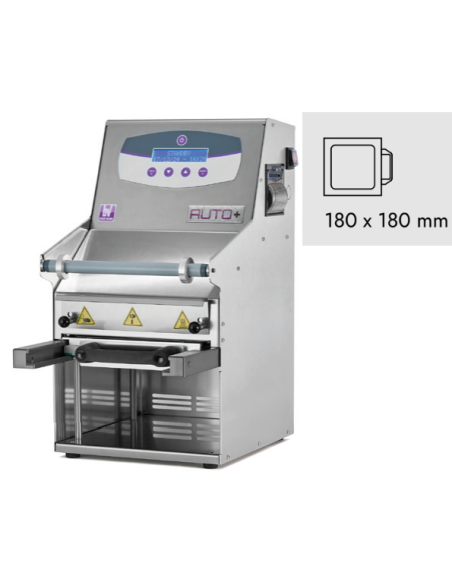 Termosigillatrice Semi Automatica con Stampo per Piatti 180x180 mm