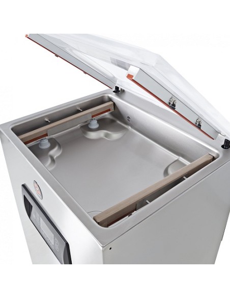 Macchina Sottovuoto Campana a Pavimento 2 Barre Saldanti 420+420 mm