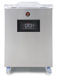 Macchina Sottovuoto Campana a Pavimento 2 Barre Saldanti 420+420 mm