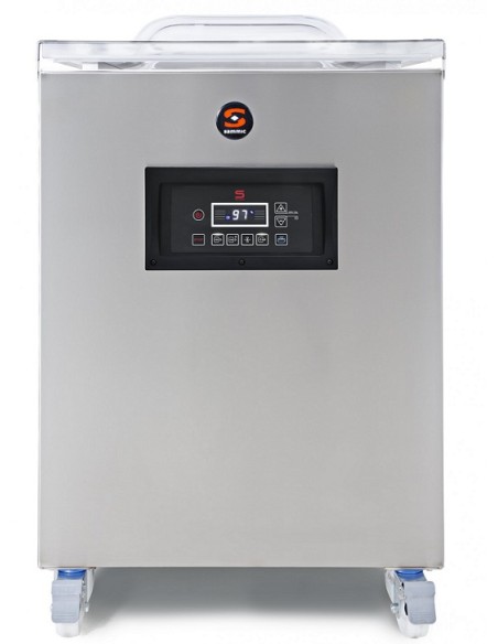 Macchina Sottovuoto Campana a Pavimento 2 Barre Saldanti 420+420 mm