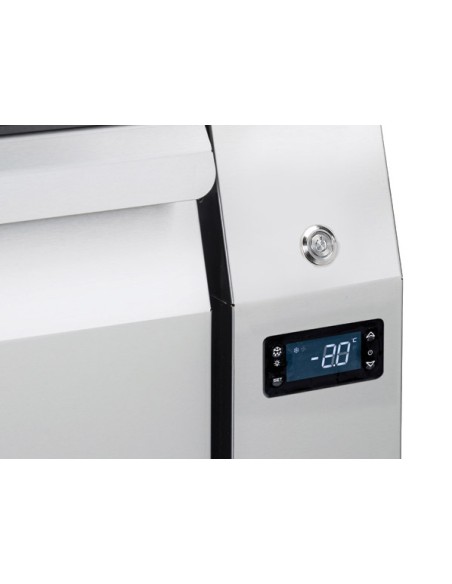 Cassettiera Refrigerata Inox Doppia Temperatura 2 Cassetti 4 GN1/1