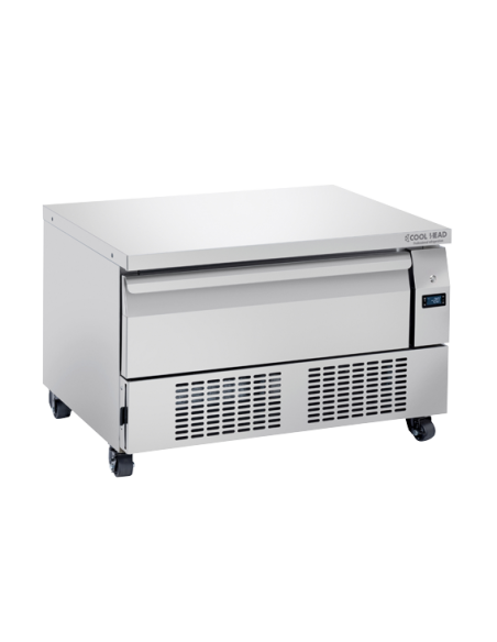 Cassettiera Refrigerata Inox Doppia Temperatura 2 Cassetti 4 GN1/1