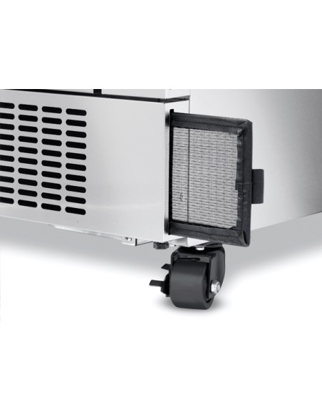 Cassettiera Refrigerata Inox Doppia Temperatura 2 Cassetti 4 GN1/1