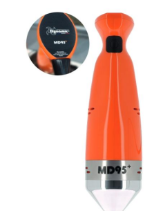Frullatore Immersione 220W Asta 16cm Coltello con 4 Lame Variatore